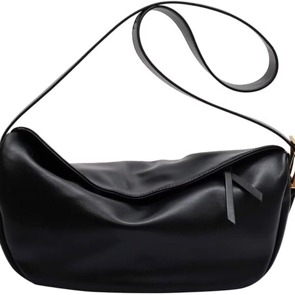 Crossbody Bag for Women Large Leather Shoulder Purse Casual Hobo Crossbody Handb - Picture 1 of 7